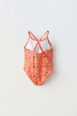Niños ZARA 1½ - 6 Años·Accesorios<2-6 AÑOS/ BAÑADOR VOLANTE PLAYITA