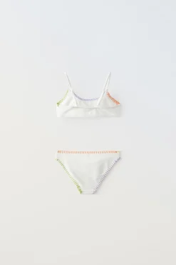 Niños ZARA 6 - 14 Años·Accesorios<6-14 AÑOS/ BIKINI ACABADOS CONTRASTE