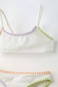 Niños ZARA 6 - 14 Años·Accesorios<6-14 AÑOS/ BIKINI ACABADOS CONTRASTE