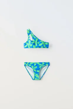 Niños ZARA 6 - 14 Años·Accesorios<6-14 AÑOS /BIKINI ASIMÉTRICO FLORES