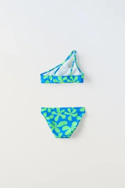Niños ZARA 6 - 14 Años·Accesorios<6-14 AÑOS /BIKINI ASIMÉTRICO FLORES