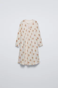 Niños ZARA 1½ - 6 Años·Pijamas<3-6 AÑOS/ CAMISÓN OSITOS