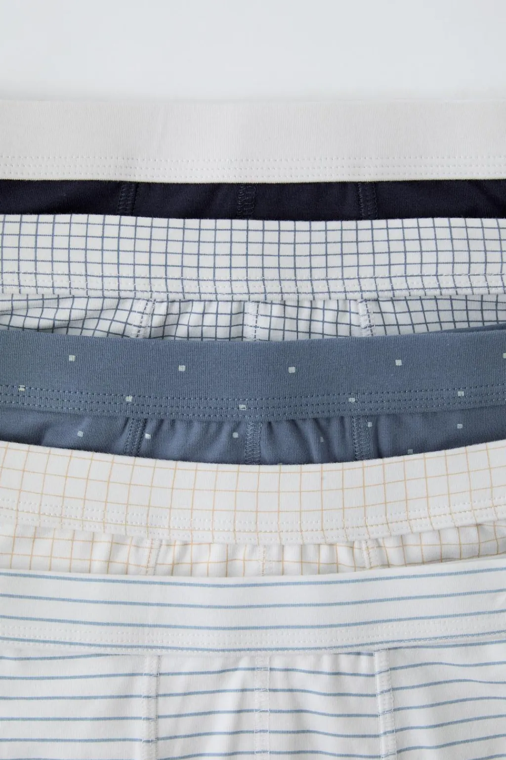 Niños ZARA 6 - 14 Años·Ropa Interior / Calcetines<6-14 AÑOS/ PACK CINCO BÓXER CUADROS Y RAYAS
