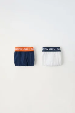Niños ZARA 6 - 14 Años·Ropa Interior / Calcetines<6-14 AÑOS/ PACK DOS BOXER DRAGON BALL ©