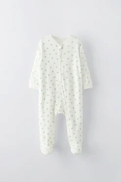 Niños ZARA 1½ - 6 Años·Pijamas|1½ - 6 Años·Pijamas<0-1 AÑOS/ PACK DOS PIJAMAS ENTEROS MANZANAS
