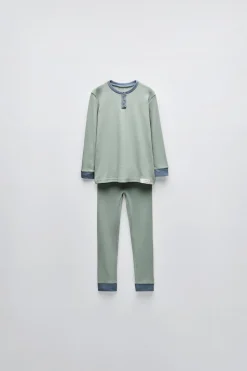 Niños ZARA 1½ - 6 Años·Pijamas|1½ - 6 Años·Pijamas<2-6 AÑOS/ PIJAMA LISO PANADERO