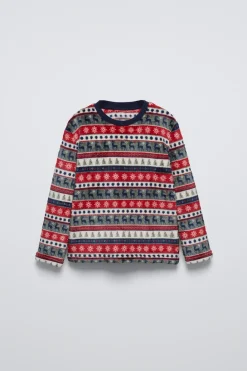 Niños ZARA 1½ - 6 Años·Pijamas|1½ - 6 Años·Pijamas<3-6 AÑOS/ PIJAMA POLAR GRECA