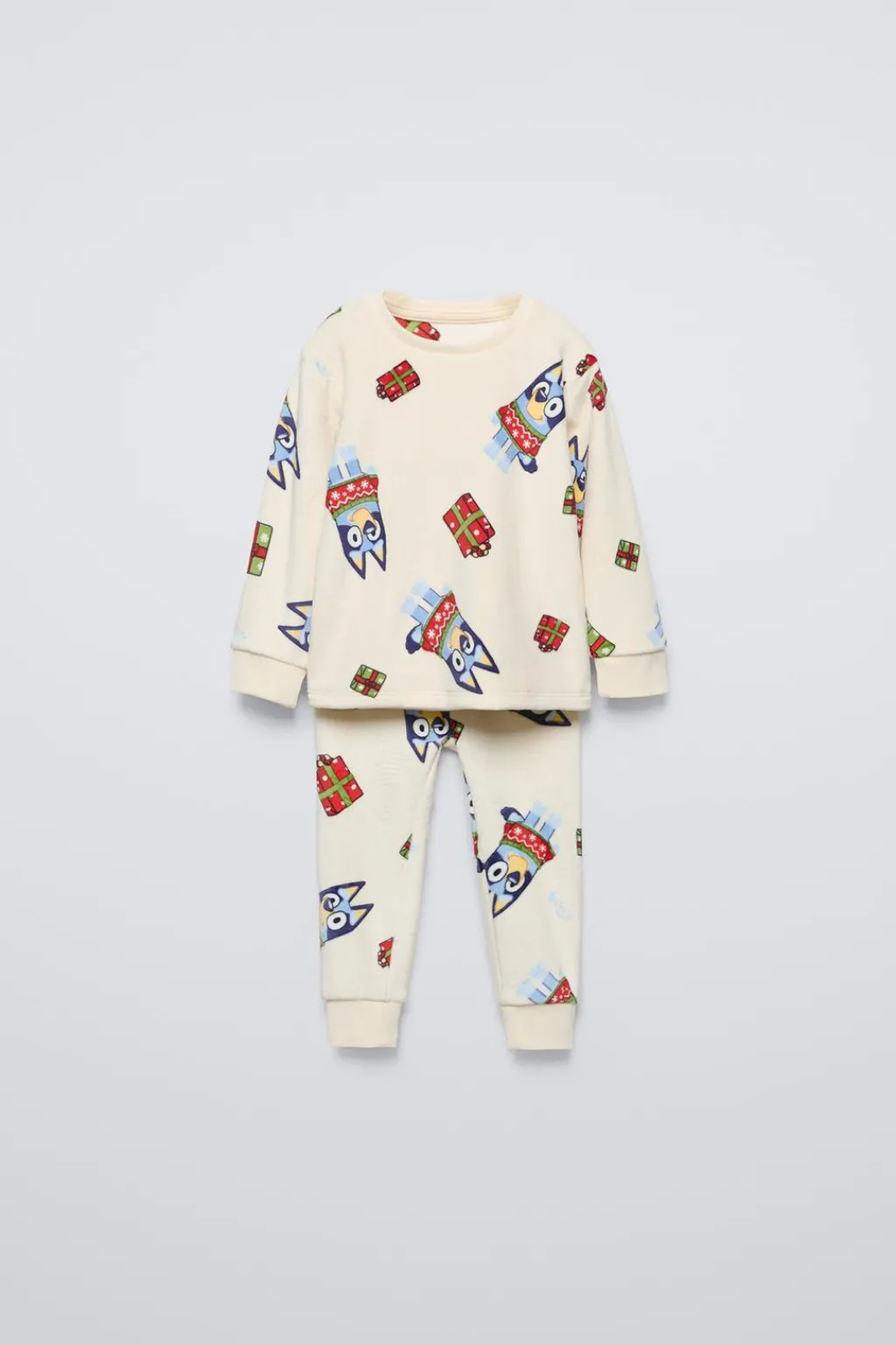 Niños ZARA 1½ - 6 Años·Licencias|1½ - 6 Años·Pijamas<2-6 AÑOS/ PIJAMA VELOUR BLUEY © LUDO STUDIO