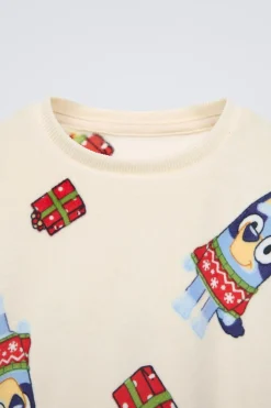 Niños ZARA 1½ - 6 Años·Licencias|1½ - 6 Años·Pijamas<2-6 AÑOS/ PIJAMA VELOUR BLUEY © LUDO STUDIO