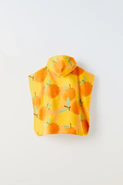 Niños ZARA 1½ - 6 Años·Accesorios|1½ - 6 Años·Accesorios<4-5 AÑOS/ PONCHO TOALLA FRUTAS