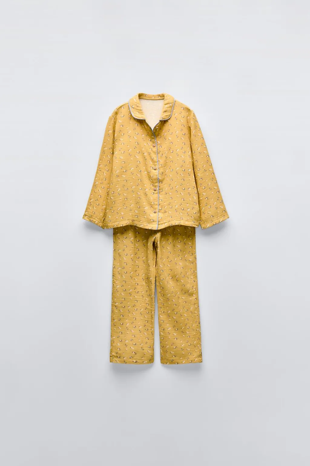 Niños ZARA 1½ - 6 Años·Pijamas<3-6/ PIJAMA CAMISERO FLORES
