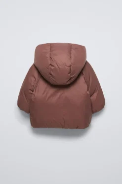Niños ZARA 0 - 6 Meses·Sacos / Buzos|6 - 18 Meses·Conjuntos<ABRIGO CRUZADO ACOLCHADO