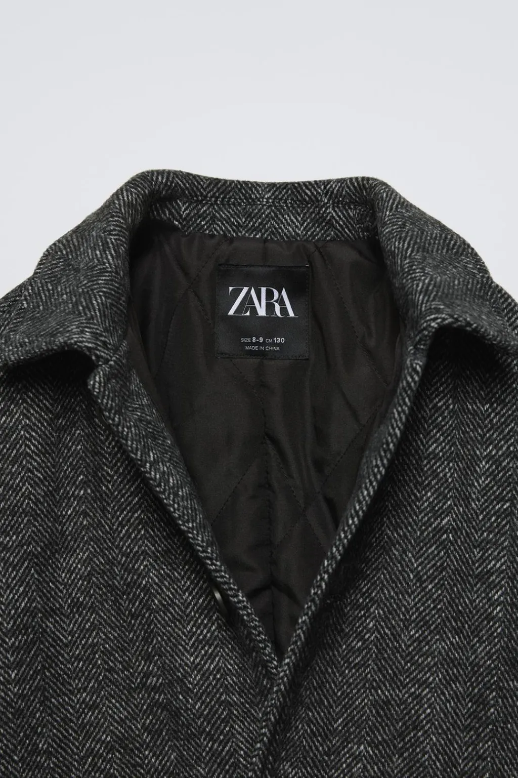 Niños ZARA 6 - 14 Años·Abrigos<ABRIGO LARGO ESPIGA