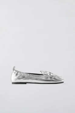 Niños ZARA 6 - 14 Años·Zapatos<BAILARINA MAXI LAZO