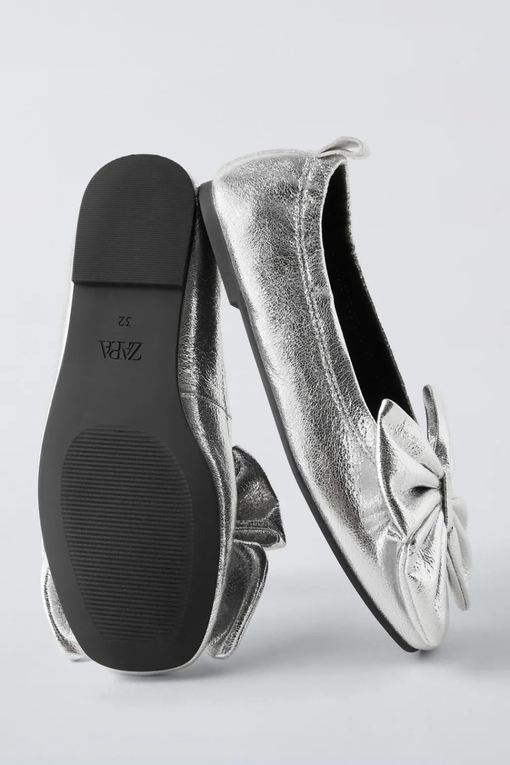 Niños ZARA 6 - 14 Años·Zapatos<BAILARINA MAXI LAZO