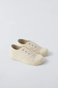 Niños ZARA 1½ - 6 Años·Zapatos|1½ - 6 Años·Zapatos<BAMBA ELÁSTICO ALGODÓN