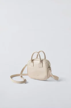 Niños ZARA 6 - 14 Años·Bolsos / Mochilas<BANDOLERA ACHAROLADA