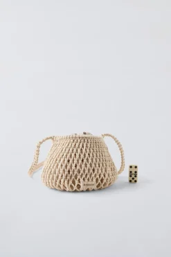 Niños ZARA 6 - 14 Años·Bolsos / Mochilas<BANDOLERA CROCHET