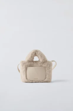 Niños ZARA 6 - 14 Años·Bolsos / Mochilas<BANDOLERA NEUTRA PELO