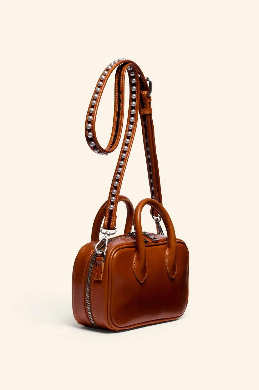 Niños ZARA 6 - 14 Años·Bolsos / Mochilas<BANDOLERA PIEL PERLAS LIMITED EDITION