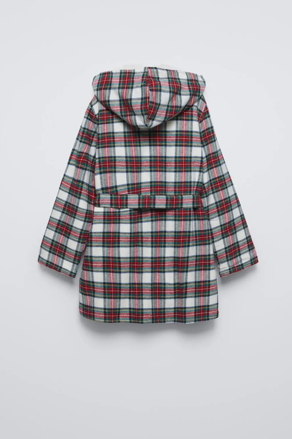 Niños ZARA 1½ - 6 Años·Pijamas|6 - 14 Años·Pijamas<BATA FRANELA CUADROS POLAR