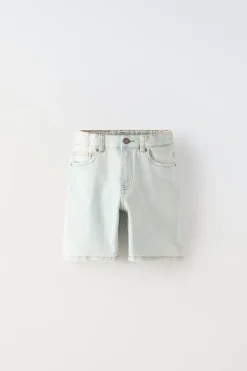 Niños ZARA 6 - 14 Años·Jeans<BERMUDA DENIM REGULAR FIT