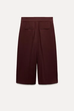 Clearance BERMUDA LARGA PLIEGUES ZW COLLECTION Mujer Faldas / Shorts