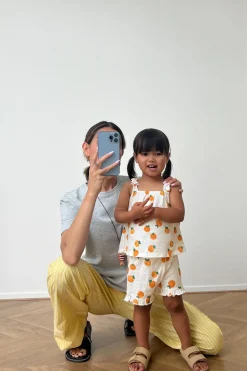 Niños ZARA 6 - 18 Meses·Conjuntos|6 - 18 Meses·Braguitas / Bermudas<BERMUDA MANDARINAS