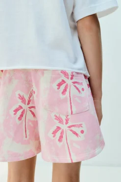 Niños ZARA 6 - 14 Años·Faldas / Bermudas<BERMUDA PALMERAS