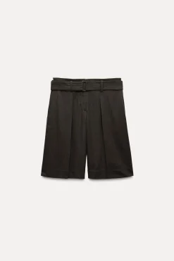Best BERMUDA RAYA DIPLOMÁTICA ZW COLLECTION Mujer Faldas / Shorts
