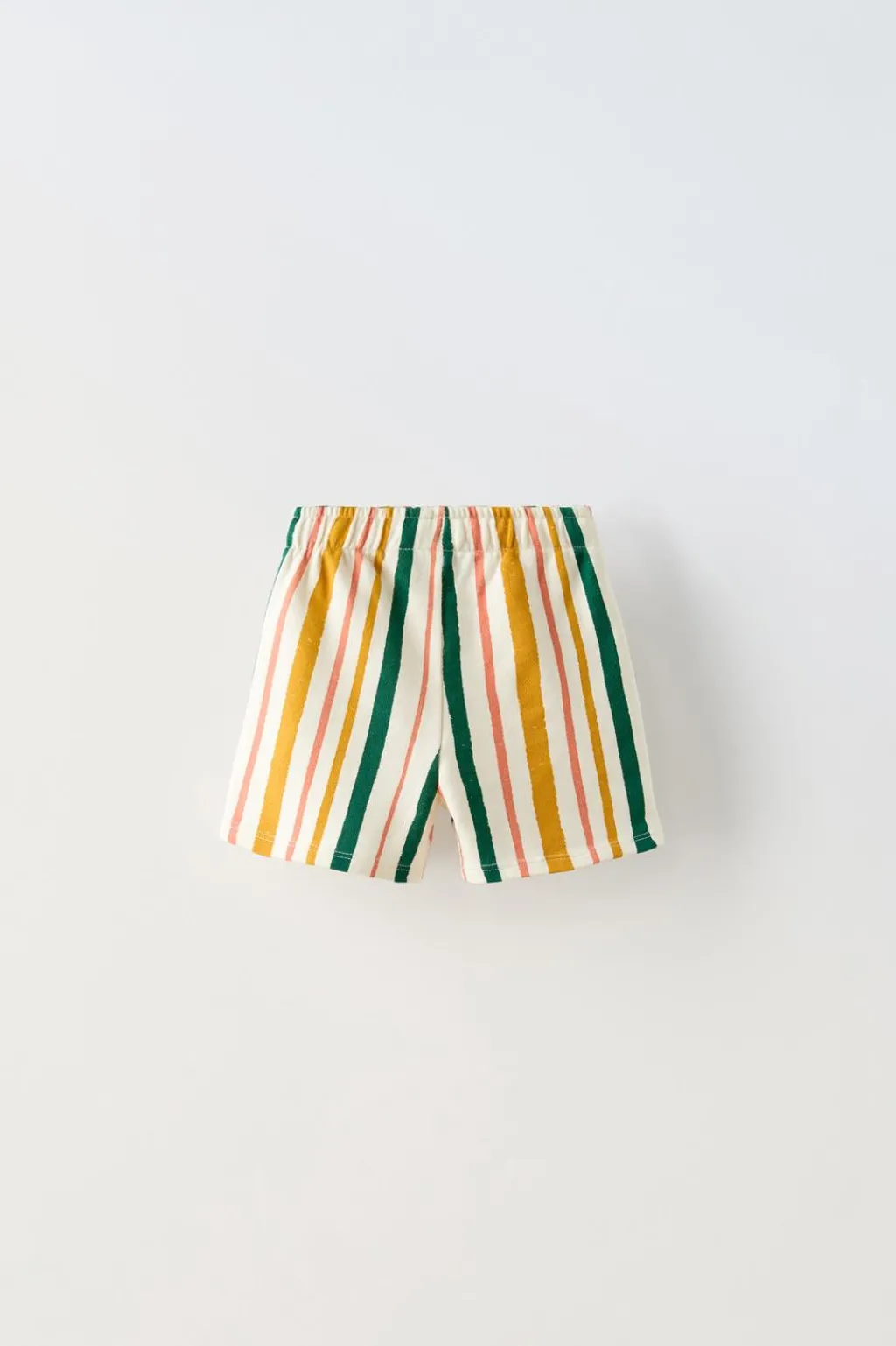 Niños ZARA 1½ - 6 Años·Faldas / Bermudas|1½ - 6 Años·Pantalones / Leggings<BERMUDA RAYAS MULTICOLOR
