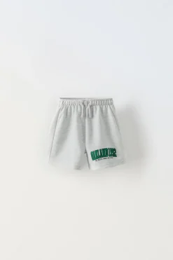 Niños ZARA 1½ - 6 Años·Faldas / Bermudas|1½ - 6 Años·Chándal<BERMUDA TEXTO ETIQUETA