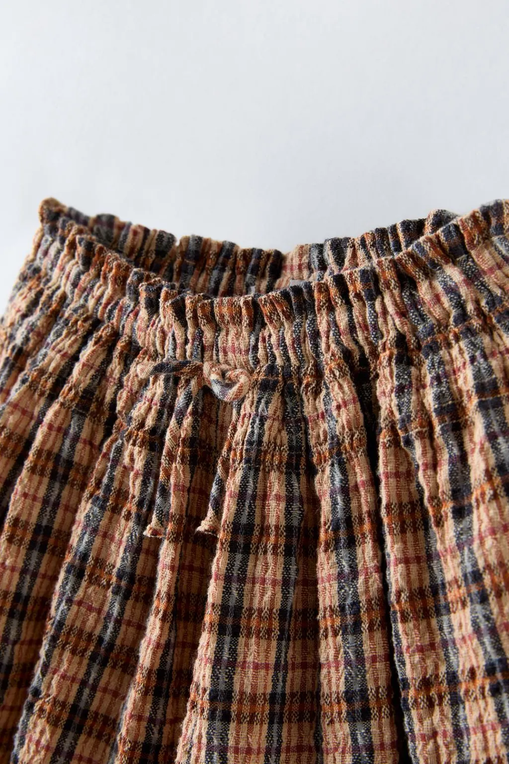 Niños ZARA 1½ - 6 Años·Faldas / Bermudas|6 - 18 Meses·Braguitas / Bermudas<BERMUDA TEXTURA CUADROS