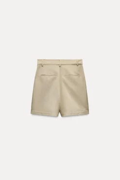 Best BERMUDA TIRO ALTO PLIEGUES Mujer Faldas / Shorts