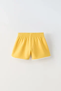 Niños ZARA 6 - 14 Años·Faldas / Bermudas|6 - 14 Años·Deporte / Jogging<BERMUDA VIVOS CONTRASTE