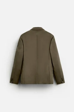 Clearance BLAZER CRUZADA TRAJE ALGODÓN - LYOCELL Hombre Blazers