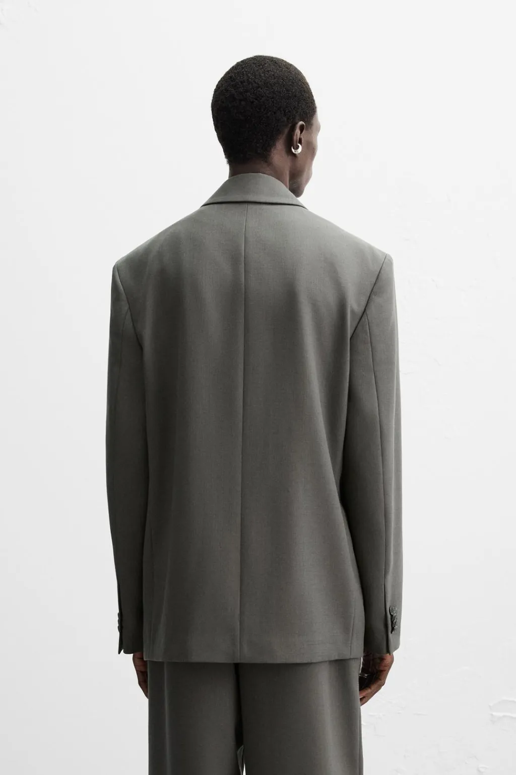 Discount BLAZER CRUZADA TRAJE X NANUSHKA Hombre Blazers