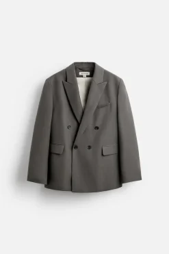 Discount BLAZER CRUZADA TRAJE X NANUSHKA Hombre Blazers
