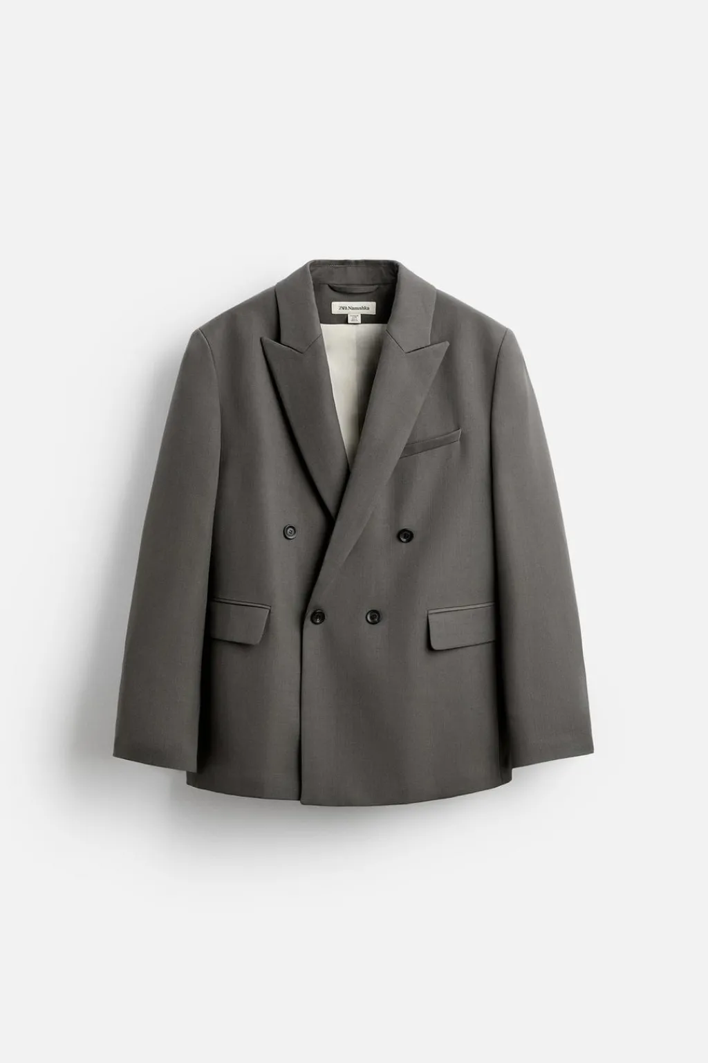 Discount BLAZER CRUZADA TRAJE X NANUSHKA Hombre Blazers