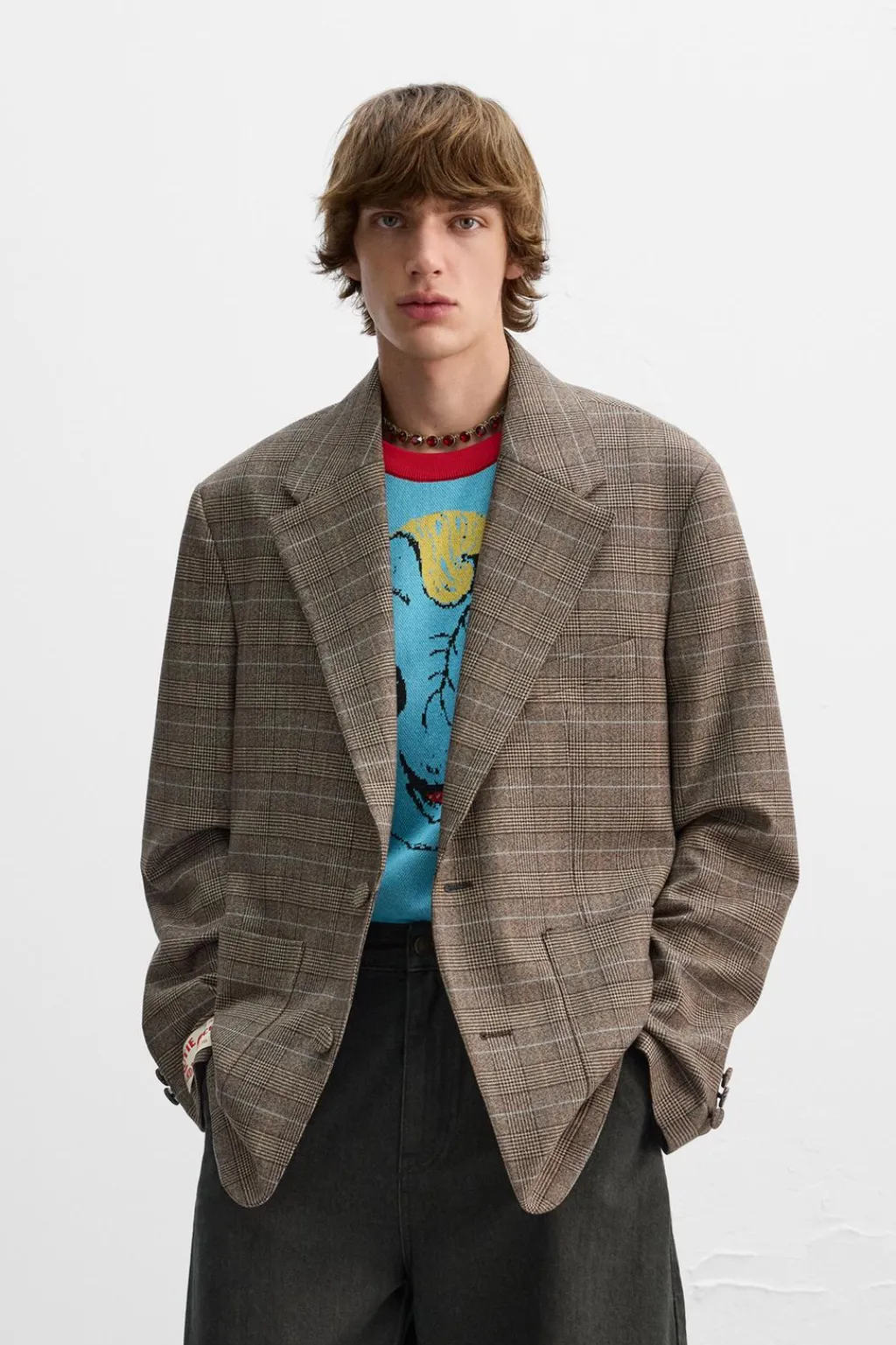 Outlet BLAZER CUADROS X HARRY LAMBERT Hombre Blazers