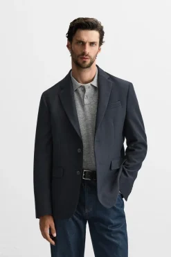 Clearance BLAZER ESTRUCTURA CON LANA Hombre Blazers