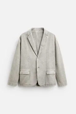 Clearance BLAZER ESTRUCTURA LAVADA Hombre Blazers