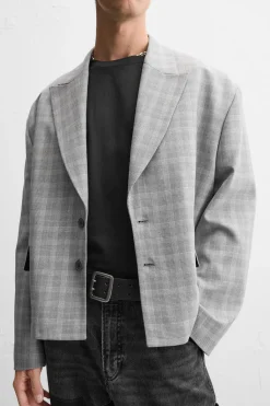 Hot BLAZER OVERSIZE FIT CUADROS Hombre Blazers
