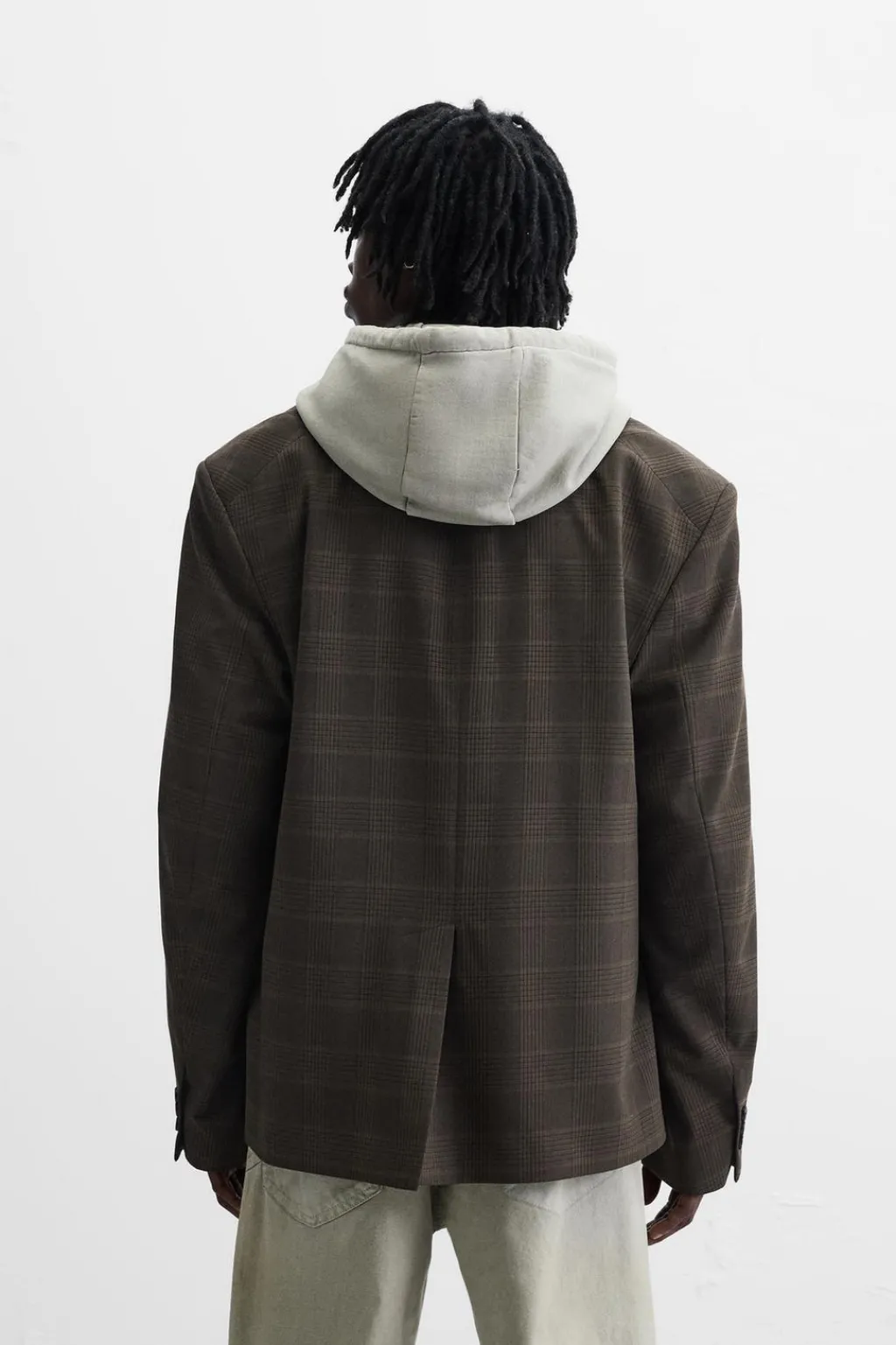 Outlet BLAZER OVERSIZED CUADROS Hombre Blazers