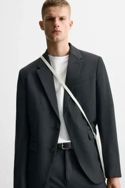 Discount BLAZER TRAJE 100% LANA Hombre Blazers