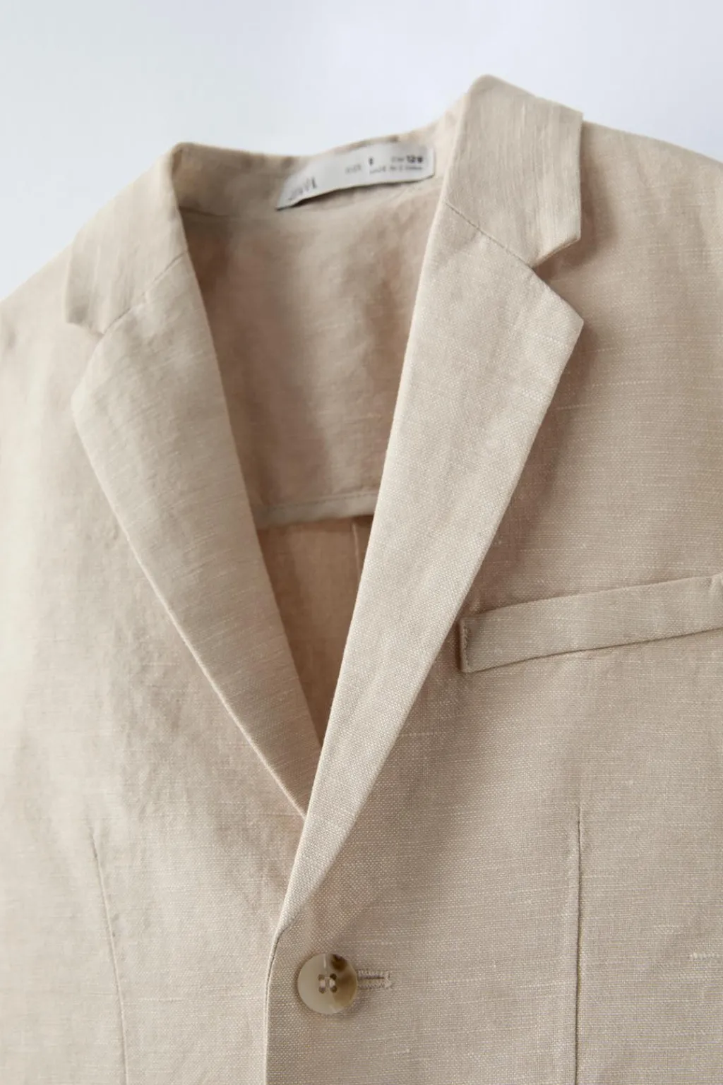 Niños ZARA 6 - 14 Años·Abrigos|6 - 14 Años·Trajes<BLAZER TRAJE CON LINO