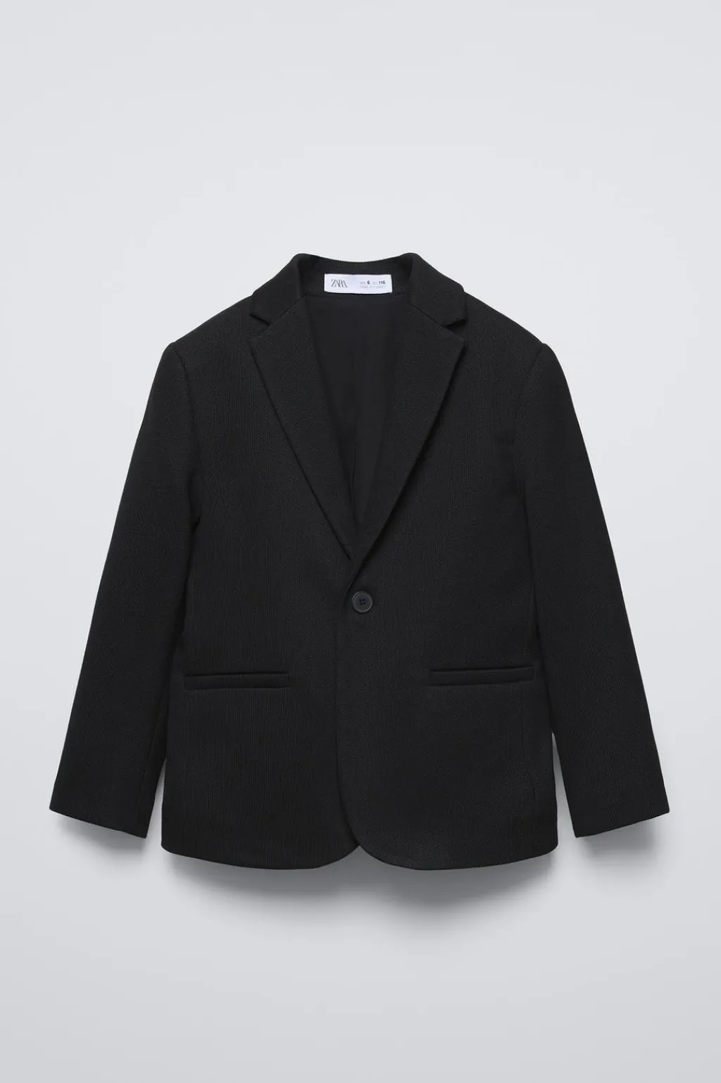 Niños ZARA 6 - 14 Años·Abrigos|6 - 14 Años·Trajes<BLAZER TRAJE PIQUÉ
