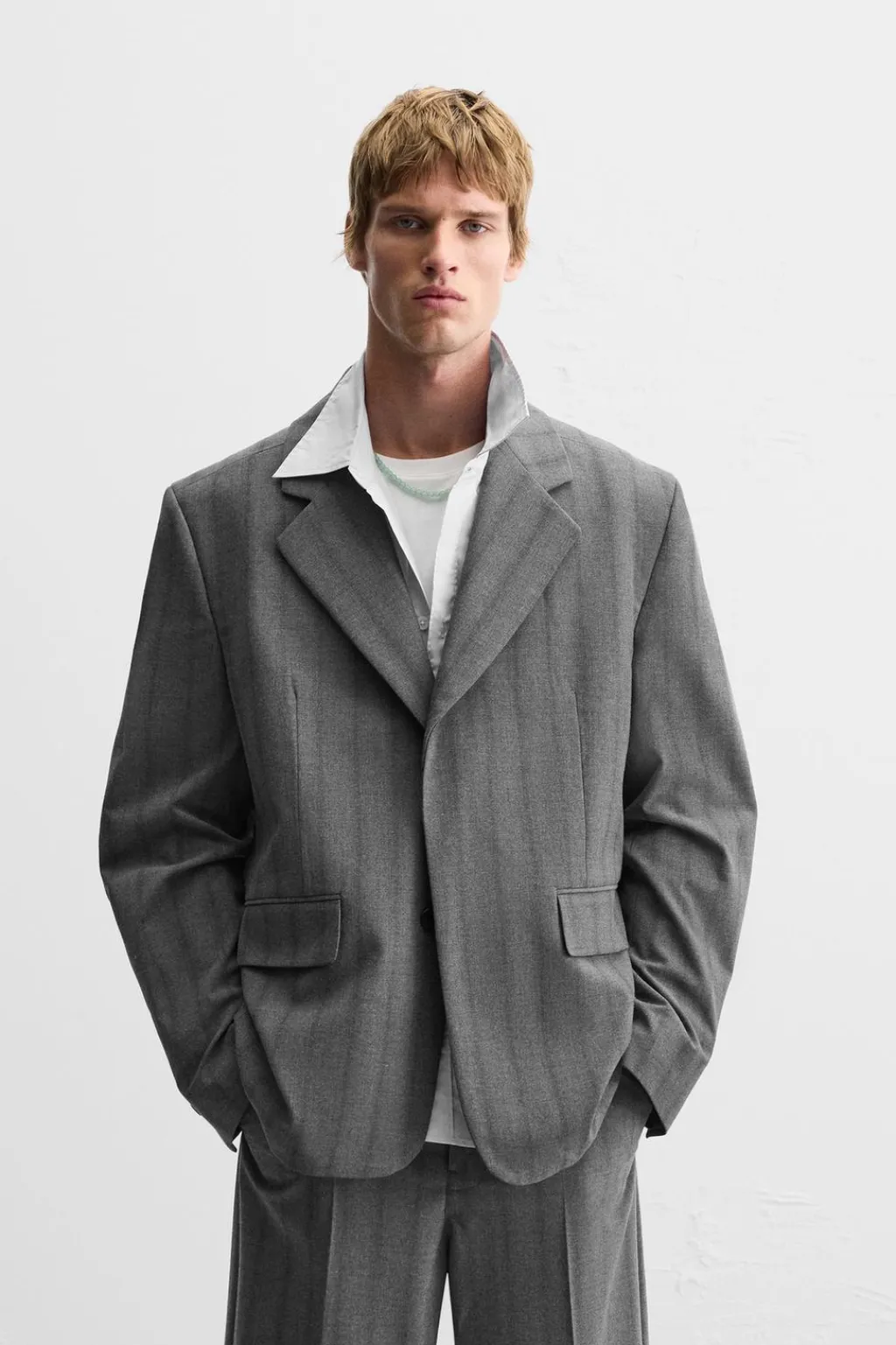 Fashion BLAZER TRAJE RAYAS Hombre Blazers