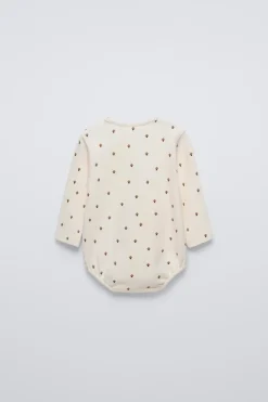 Niños ZARA 0 - 6 Meses·Bodies / Camisas|6 - 18 Meses·Bodies<BODY ESTAMPADO SETAS