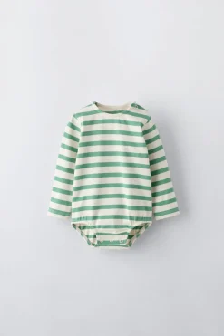 Niños ZARA 6 - 18 Meses·Bodies<BODY RAYAS